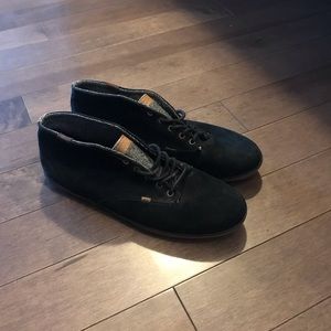 Black Suede Vans